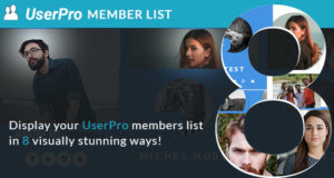 Mitgliederlistenlayouts für UserPro