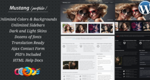 Mustang – Business & Portfolio Layout