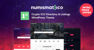 Numismatico – Cryptocurrency Directory & Listings WordPress Vorlage