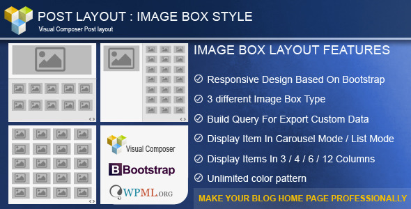 Image Box Layout Post-Layout: Image-Box für Visual Composer - Agentur zweigelb