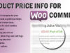 Produktpreisinfo für WooCommerce