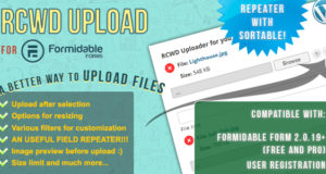 Rcwd-Upload für ein formidierbares Formular