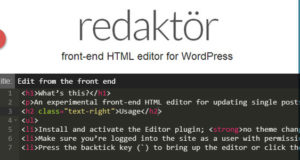 Redaktor-Front-End-HTML-Editor