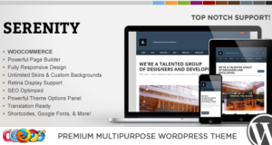 Responsives Mehrzweck-Thema von WP Serenity