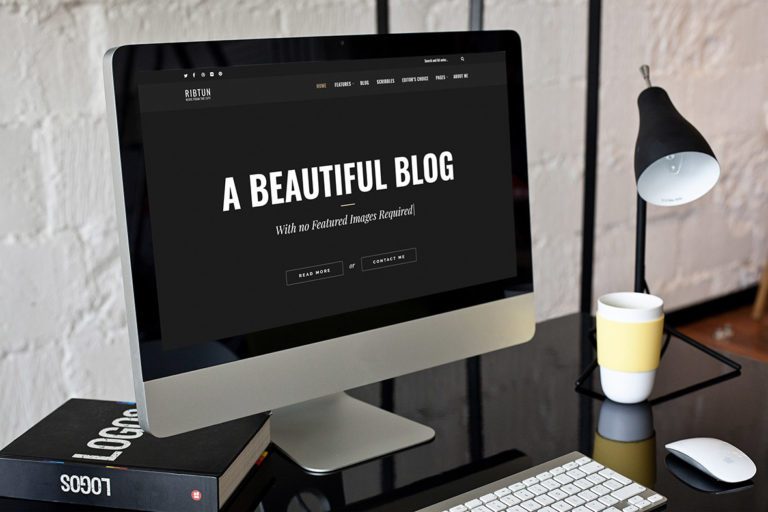 RibTun – WordPress Blog Template für Autoren