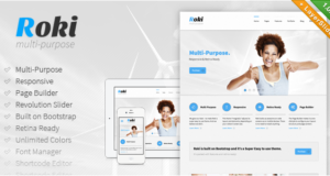 Roki – Multi-Purpose Responsive Template
