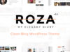 Roza - Elegantes Tagebuch-WordPress-Vorlage