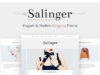 Salinger - Persönliches Blog & Portfolio WordPress Template