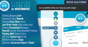 Schwimmende Tasten, Aktionsleiste für WooCommerce mit Floating Cart