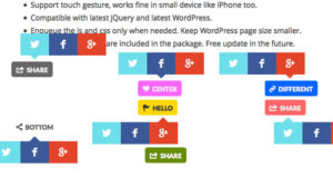 Share Button WordPress Plugin