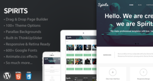 Spirits – Responsive Multi-Purpose Vorlage