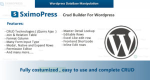 Sximopress – CRUD-Generator und Datenbankmanipulation