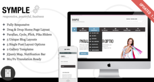 Symple – Business, Responsive, WordPress