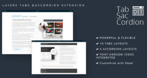 Tabsaccordion – Layers Tabs & Akkordeonerweiterung