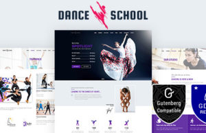 Tanzschule | Tanzstudio, Dance Academy Vorlage