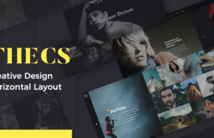 Thecs – Portfolio WordPress Template
