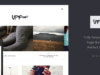 UPFront - Light Magazine / Blog WordPress-Layout