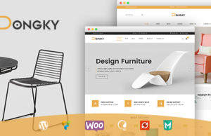 VG Dongky – Sauberes und minimales WooCommerce-WordPress-Template