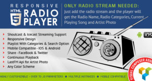 Visual Composer Addon – HTML5 Radio Player für WPBakery Page Builder