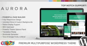 WP Aurora Responsive Mehrzweck-WordPress-Vorlage