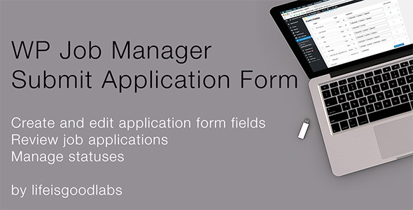 WP Job Manager - Antragsformular absenden