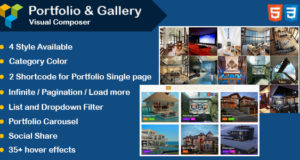 WPBakery Page Builder – Portfolio und Galerie mit Karussell (ehemals Visual Composer)