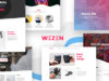Wezen - Kreatives Portfolio-WordPress-Vorlage