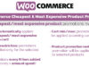 WooCommerce Günstigste und teuerste Produktwerbung!