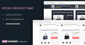 WooCommerce-Produkt-Sticky Bar – WooCommerce-Erweiterung
