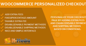 WooCommerce personalisierte Checkout-Seite