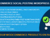 Woocommerce Social Posting