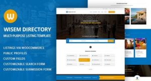 WordPress-Template für lokales Verzeichnis – Wisem