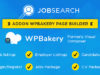 Wp JobSearch Plugin Kurzcodes Addon für Wp Bakery Page Builder Plugin