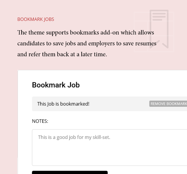 Lesezeichen Jobs und Lebensläufe