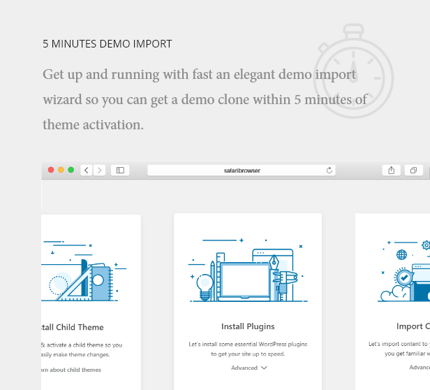 5 Minuten Demo-Import