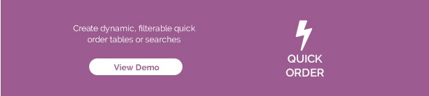 WooCommerce Schnelle Bestellung
