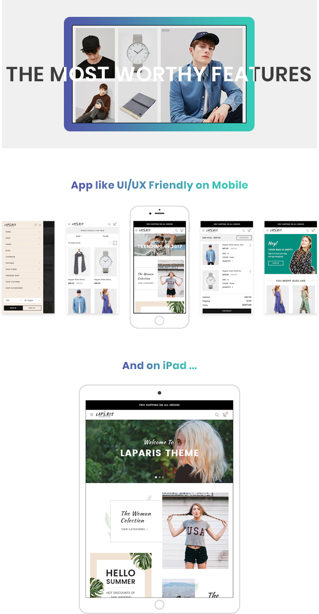 Laparis-WordPress-Vorlage