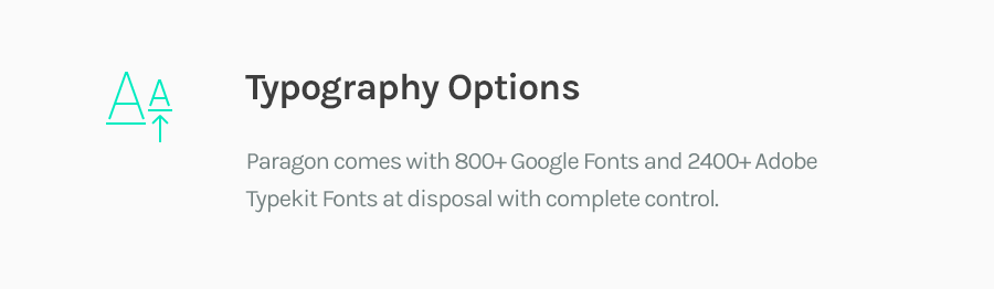 Typografie-Optionen