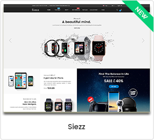 Siezz - Modernes MarketPlace-WordPress-Template 