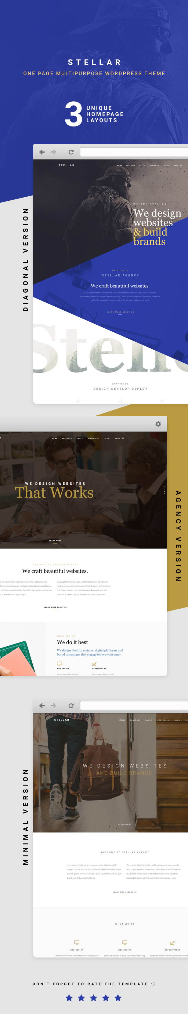 Stellar - Creative & Agency Responsive WP Template