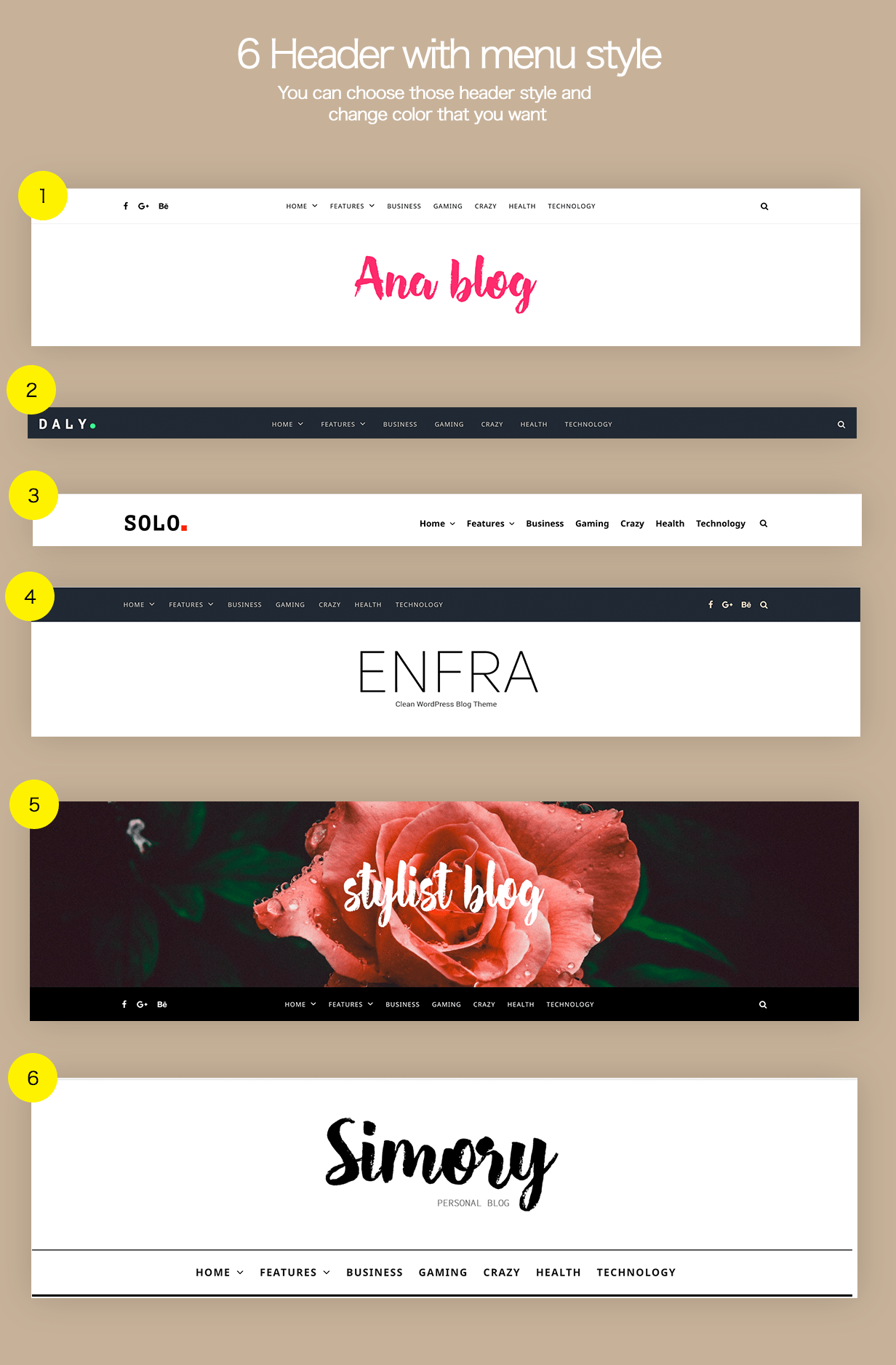 Enfra - WordPress Blog Magazine Layout - Agentur zweigelb