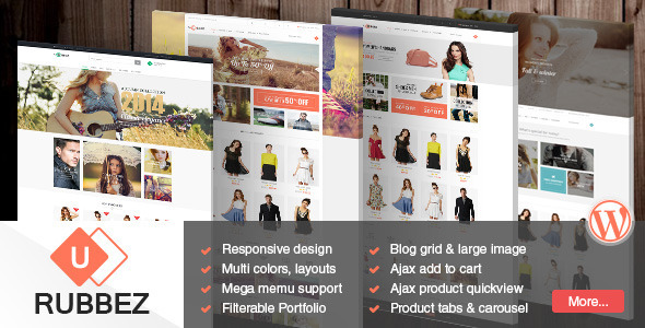 Rubbez- WooCommerce & Corporate Responsive Vorlage