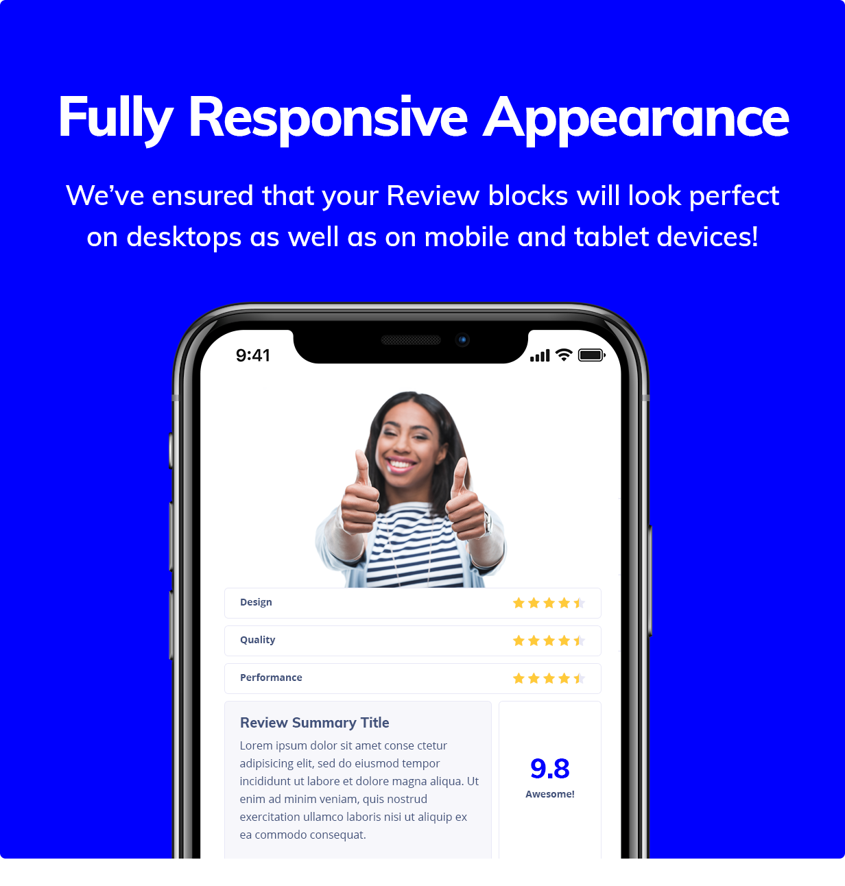 JetReviews - Widget Bewertungen für Elementor Page Builder - 6