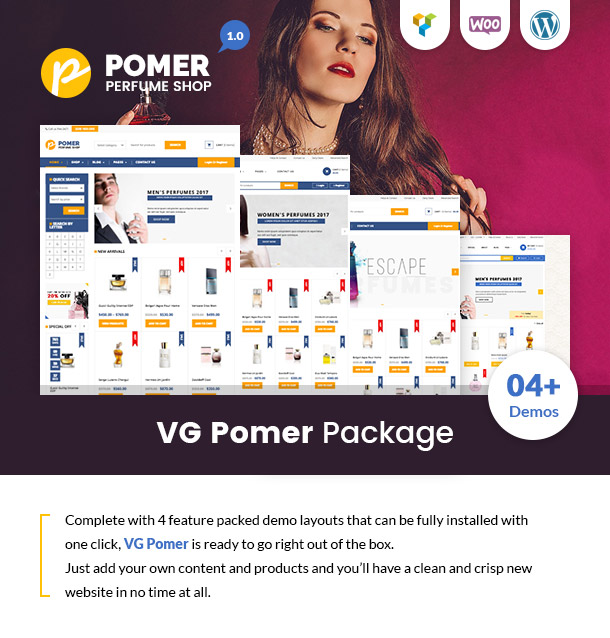 VG Pomer - Parfümerie WooCommerce WordPress Layout - 1