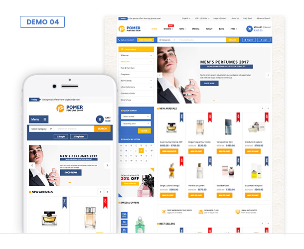 VG Pomer - Parfümerie WooCommerce WordPress Layout - 8