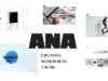 Ana - Kreatives Portfolio-WordPress-Vorlage