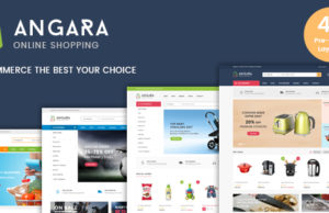 Angara – Responsives WooCommerce-WordPress-Layout