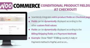 Bedingte WooCommerce-Produktfelder an der Kasse