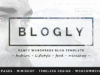 Blogly - Lustiges WordPress-Blog-Vorlage