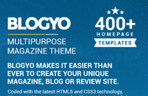 Blogyo – Multipurpose Magazine Vorlage
